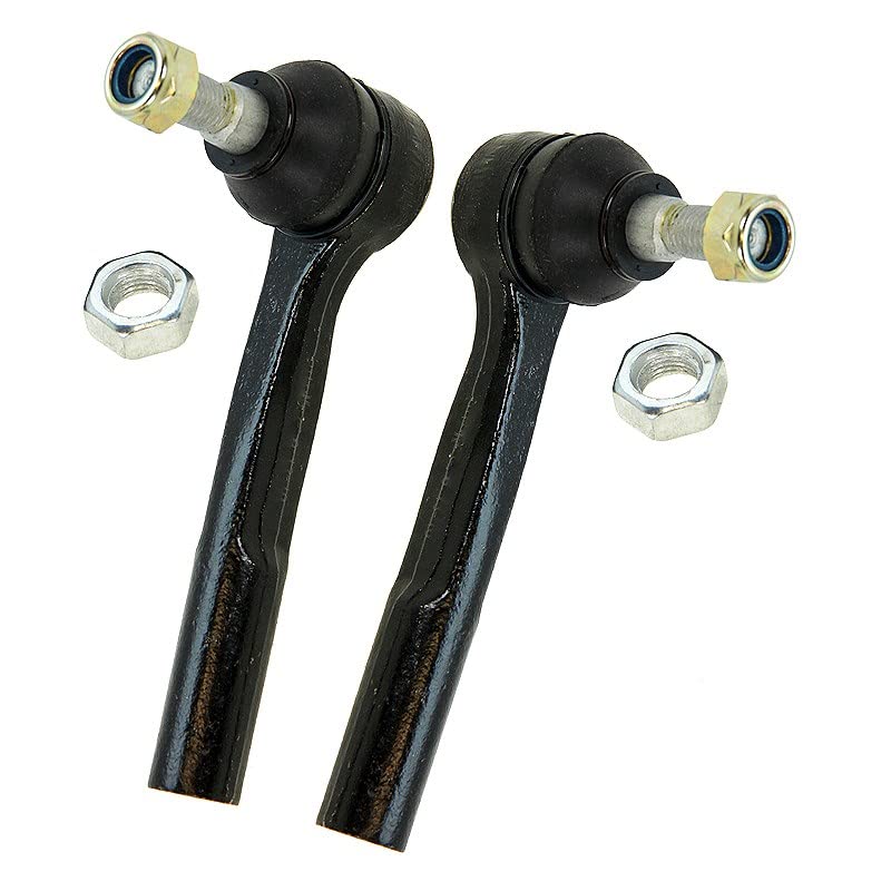 BESTPRICE 2x braccio di controllo asse anteriore inferiore sinistro e destro, 2x asta di accoppiamento anteriore, 2x estremità del tirante, compatibile con OPEL ASTRA H, ZAFIRA FAMILY B
