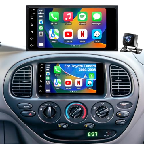 Image of 5GWiFi Upgrade Car Radio for Toyota Tundra 2003-2006, Highlander 2001-2007