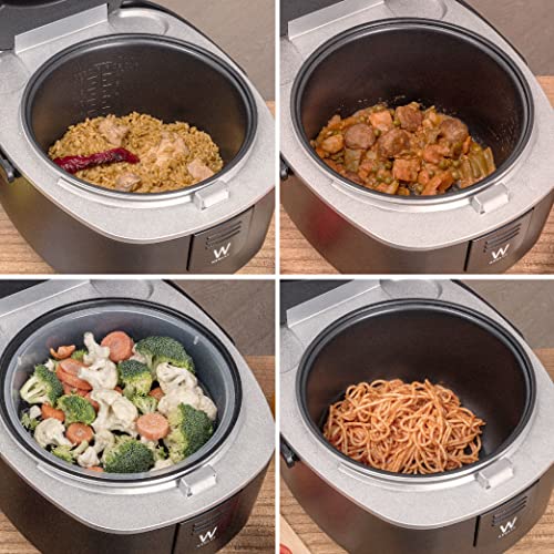 NEWLUX-Robot-de-cocina-Multifuncion-Programable-24H-Digital-V100-Tactil-Capacidad-5L-Hasta-10-pax-21-Prog-Automaticos-Mantiene-el-Calor-12H-Incluye-Cubeta-Antiadherente-y-Accesorios-900W