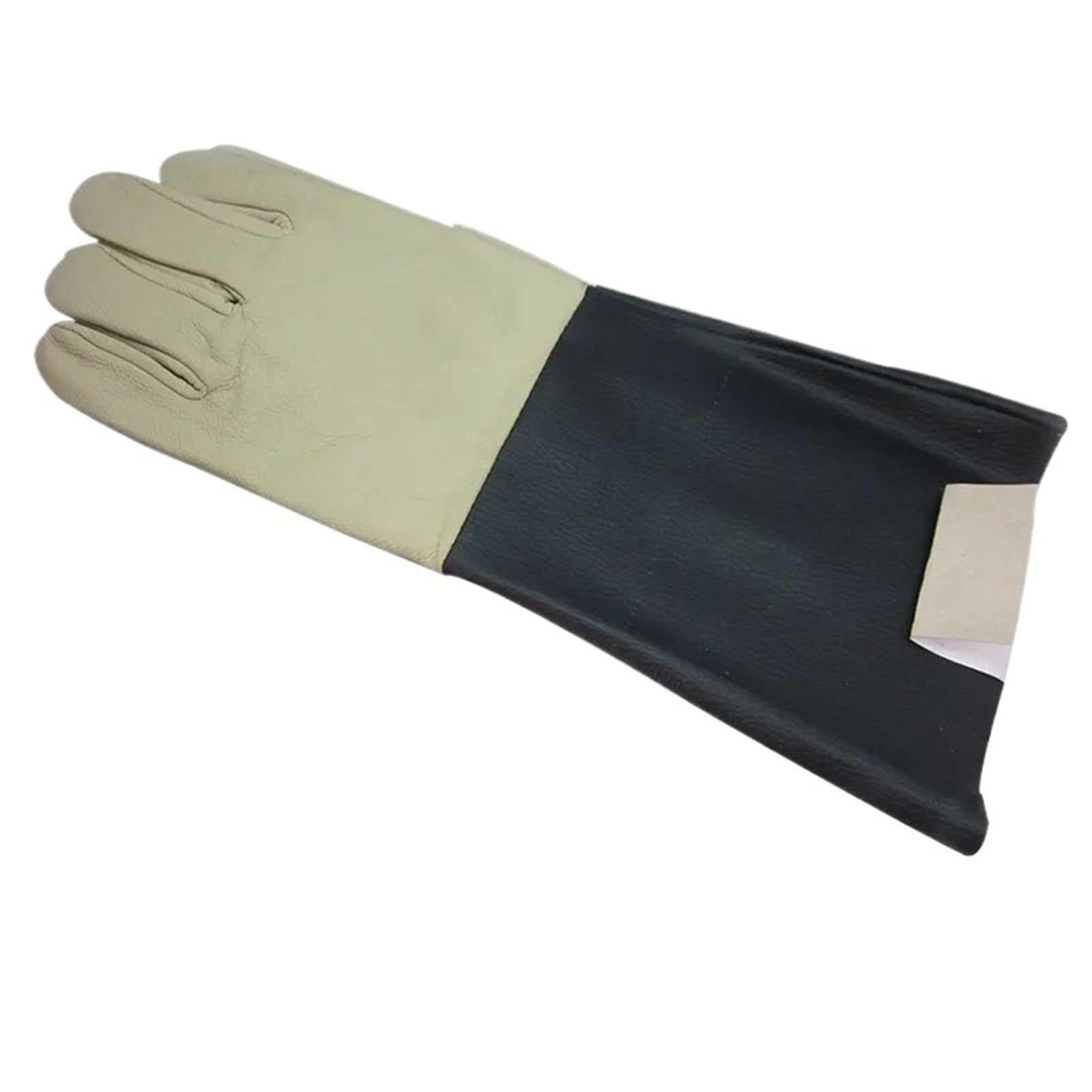 Generico Compatibile con guanti da saldatura lunghi in pelle, indumenti protettivi da lavoro resistenti al fuoco for attività di saldatura(12 pieces)