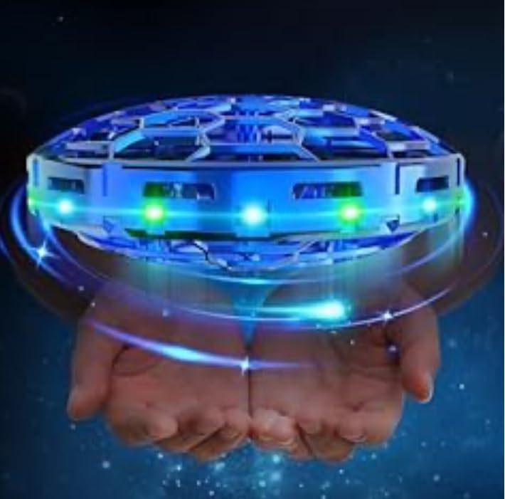 Coole LED-Flugscheibe Mit Seil - Leuchtet Bunt & Fliegt 20m Hoch! Perfektes Nacht-Spielzeug