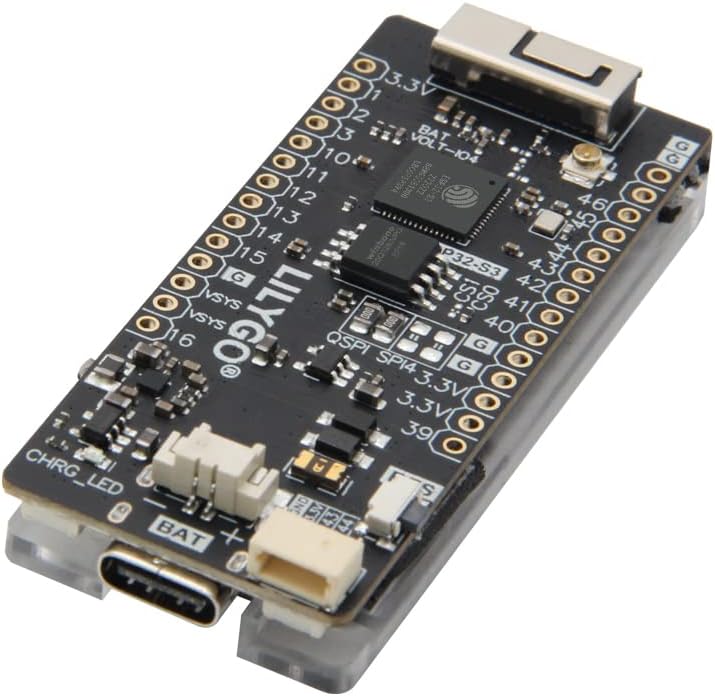 LILYGO T-Display-S3 AMOLED ESP32-S3 with 1.91 Inch RM67162 Display TTGO Development Board Wireless Module (Unwelded pin Version)