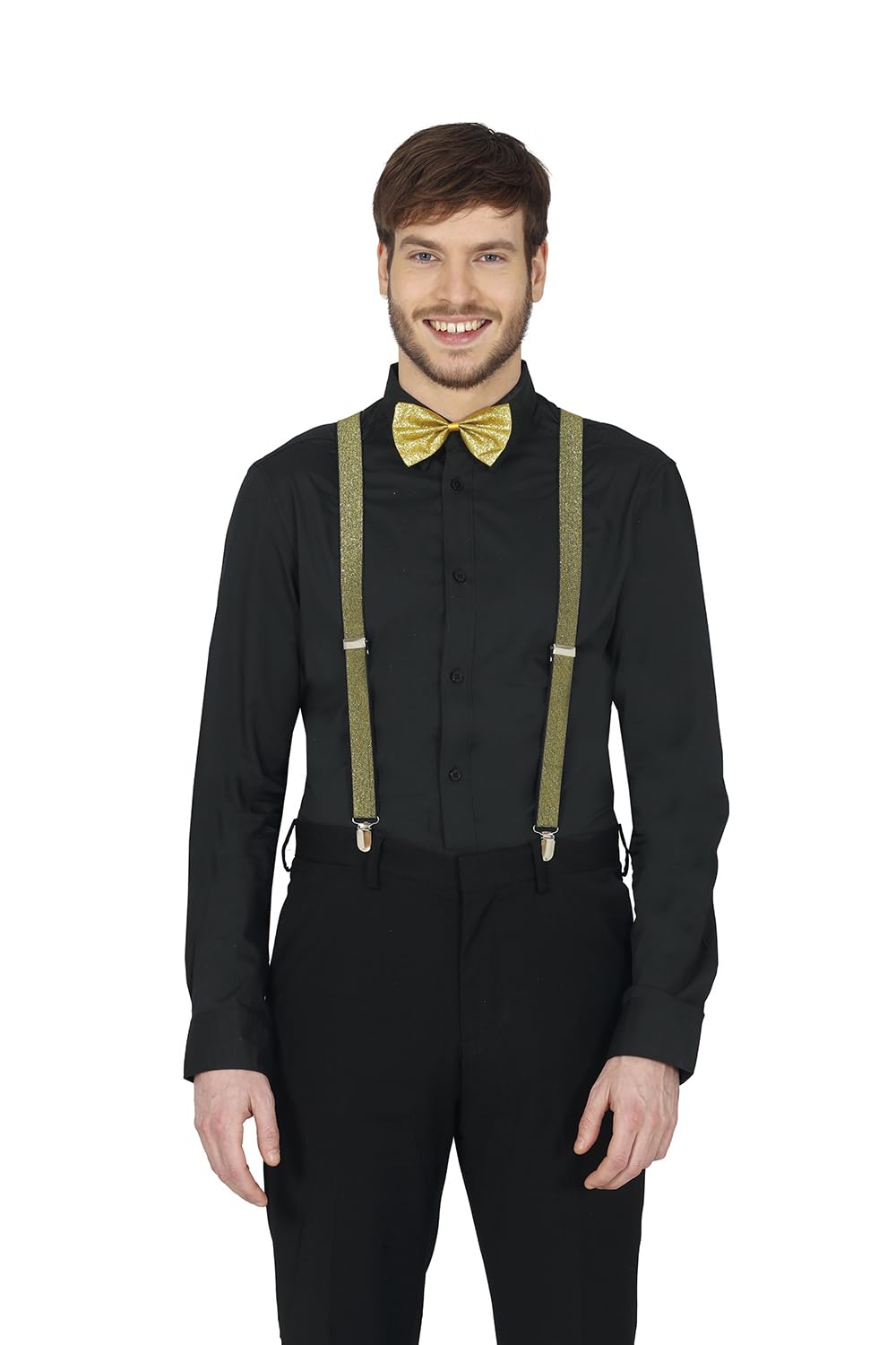 FIESTAS GUIRCA Gold Suspenders