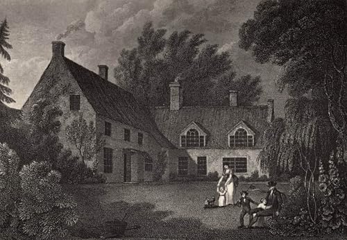 Affiche Richard Westall Naissance de Nelson | Art Mural Moderne Peinture sur Toile 60x90cm