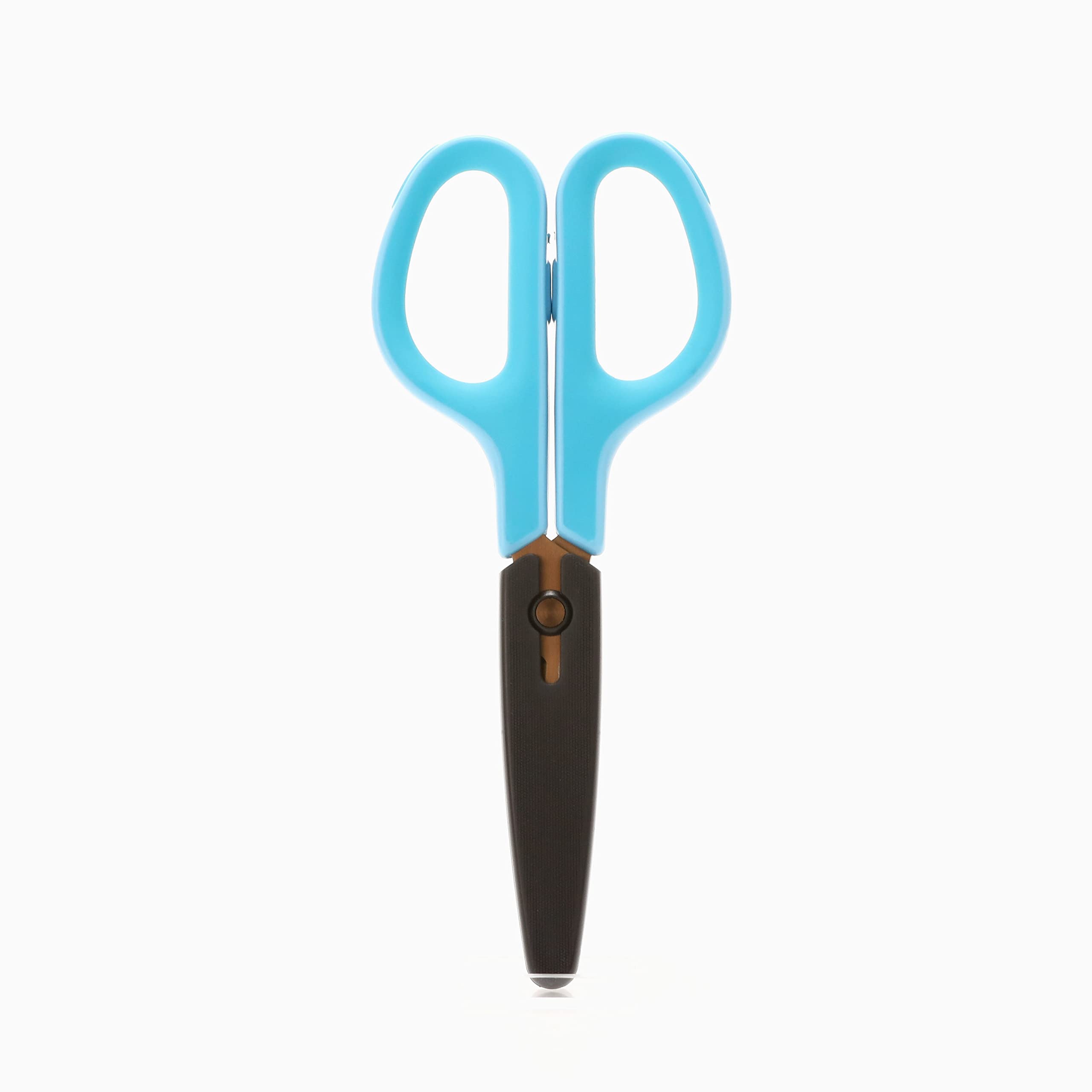 Plus Scissors Fit Cut curve Premium Titanium Premium azzurro 34 – 550