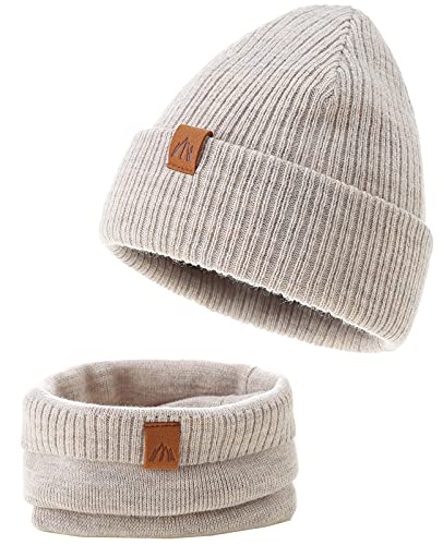 Bonnet D'hiver Pour Bébé Et Enfant AHAHA - Double Couche Acrylique, Ultra Léger Et Doux - Taille S (6-36 Mois) Et M (3-12 Ans)