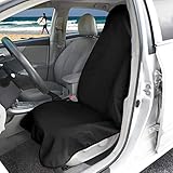 MATERIAL-Sehr weiches Handtuch, 100% wasserdicht, schweißabsorbierend, bakterienresistent und maschinenwaschbar. Spezielle Anti-Rutsch-Unterstützung, um den Sitzbezug an Ort und Stelle zu halten, rutscht nicht aus dem Sitz beim Betreten oder Verlassen des Autos. DIE BESTE WAHL FÜR SIE, WENN SIE TRAINIEREN UND SCHWEIßEN.