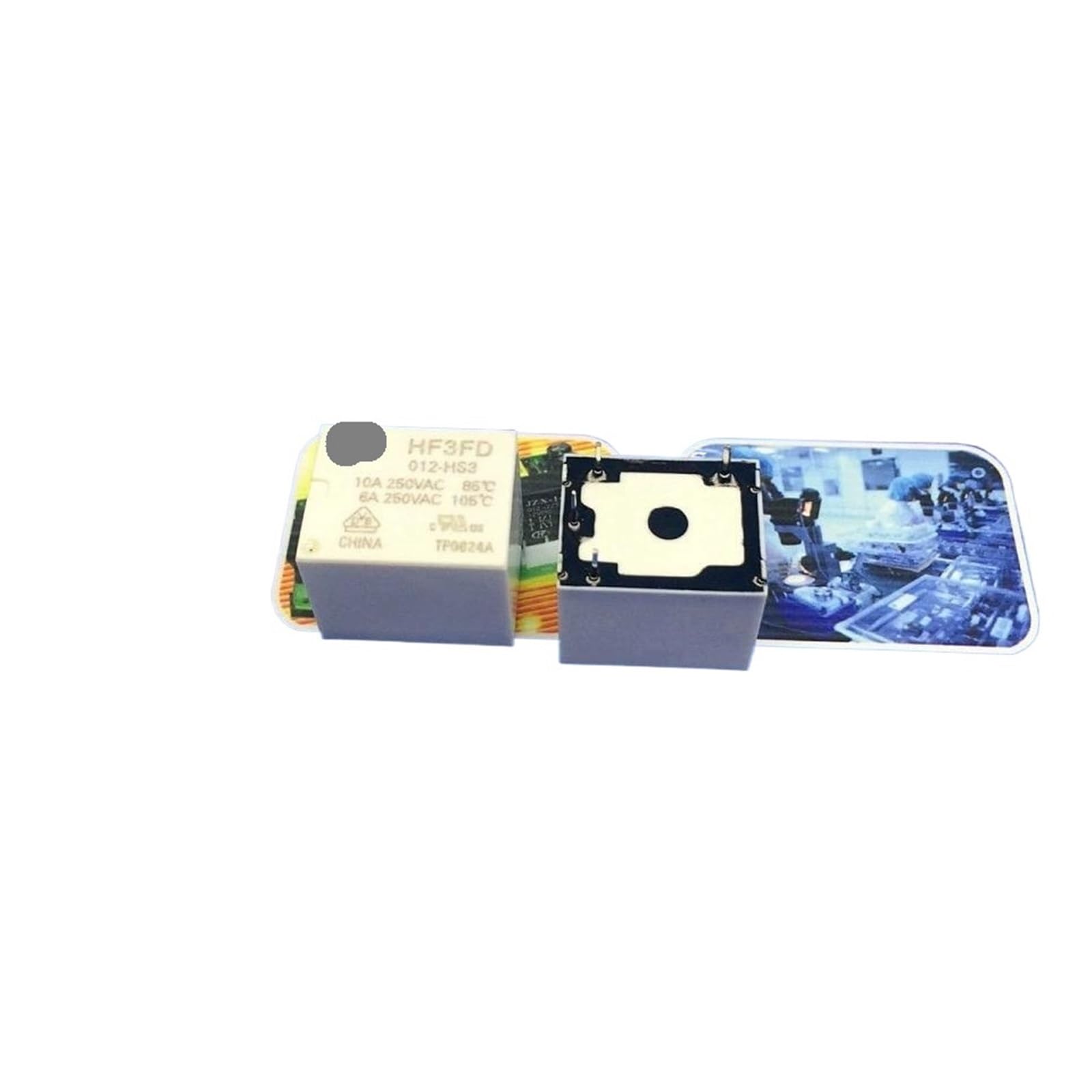 Relais HF3FD-12VDC-HS3 interrupteur de puissance 10A haute performance