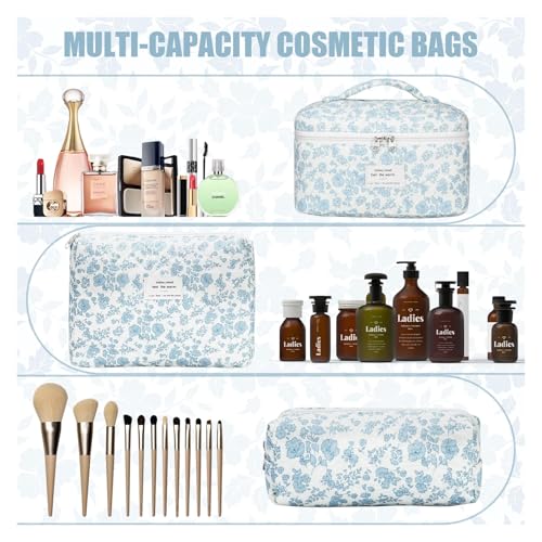Sac de rangement de maquillage VELORE grande capacité vert