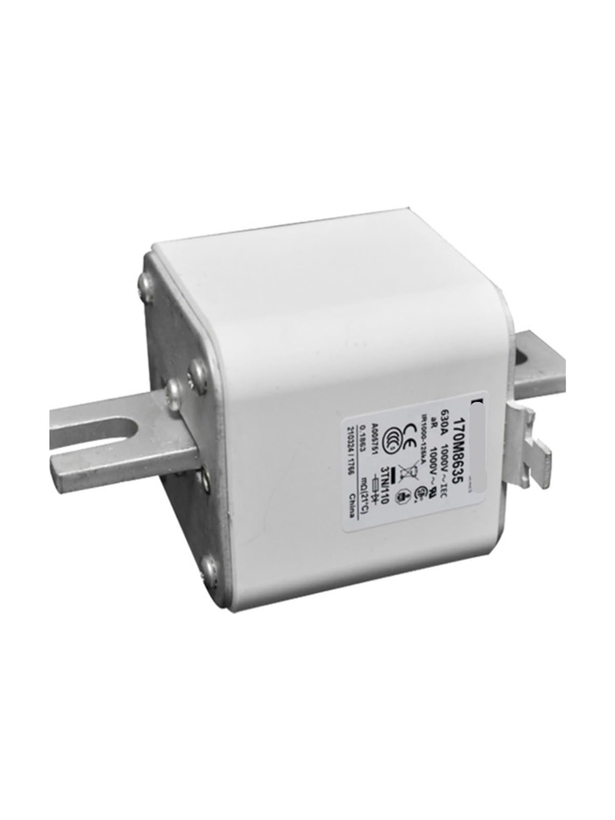 Fusible basse tension rapide 170M8635 de type aR pour protection industrielle