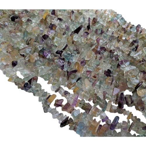 Collier multi fluorite en perles arc-en-ciel pour harmoniser vos tenues bohèmes chic