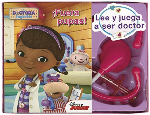 Dra Juguetes. Lee y juega a ser doctor: ¡Fuera pupas! (Disney. Doctora Juguetes)