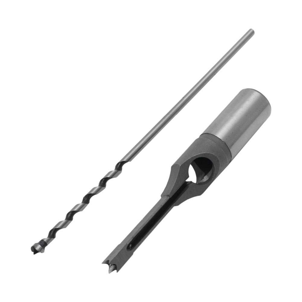 Punta Da Trapano Per Foro Quadrato Per Legno Punta Da Trapano Per Foro Quadrato 45 Foratura Per Mortasatura In Acciaio Strumenti Per La Lavorazione Del Legno 7 Pezzi Set Di Scalpelli Per Mortasatura
