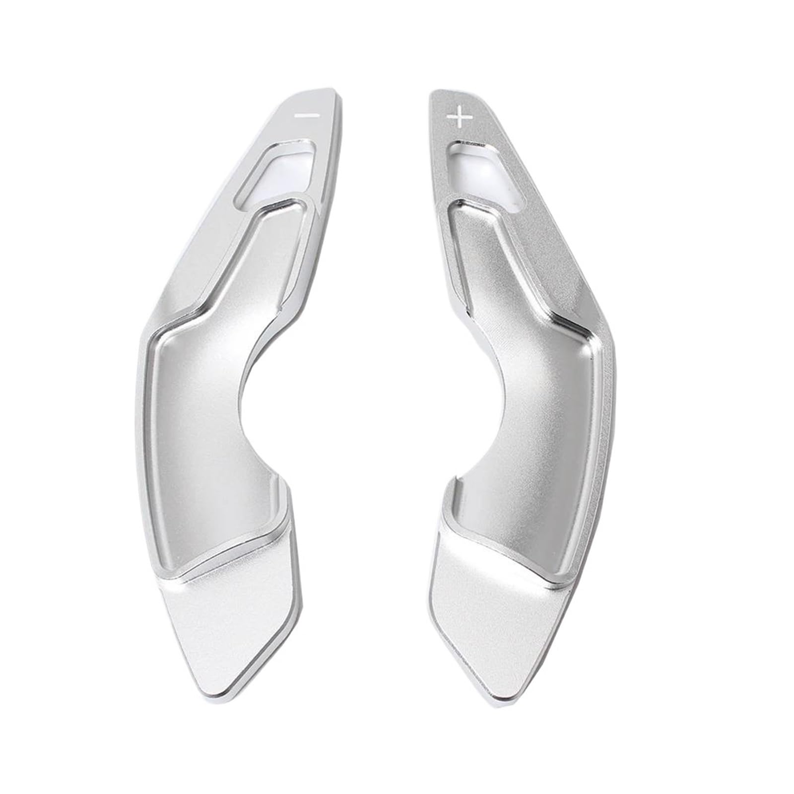 BVFSXHS Car Steering Wheel Shift Paddles Extension for Lexus for RC 200t NX 300 is 250 Steering Wheel Shift Paddle Shifter Extension(Silver)
