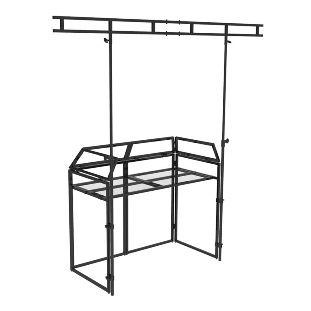 Equinox Sistema de cabina de DJ ligero de aluminio MKII con kit de sobrecarga.