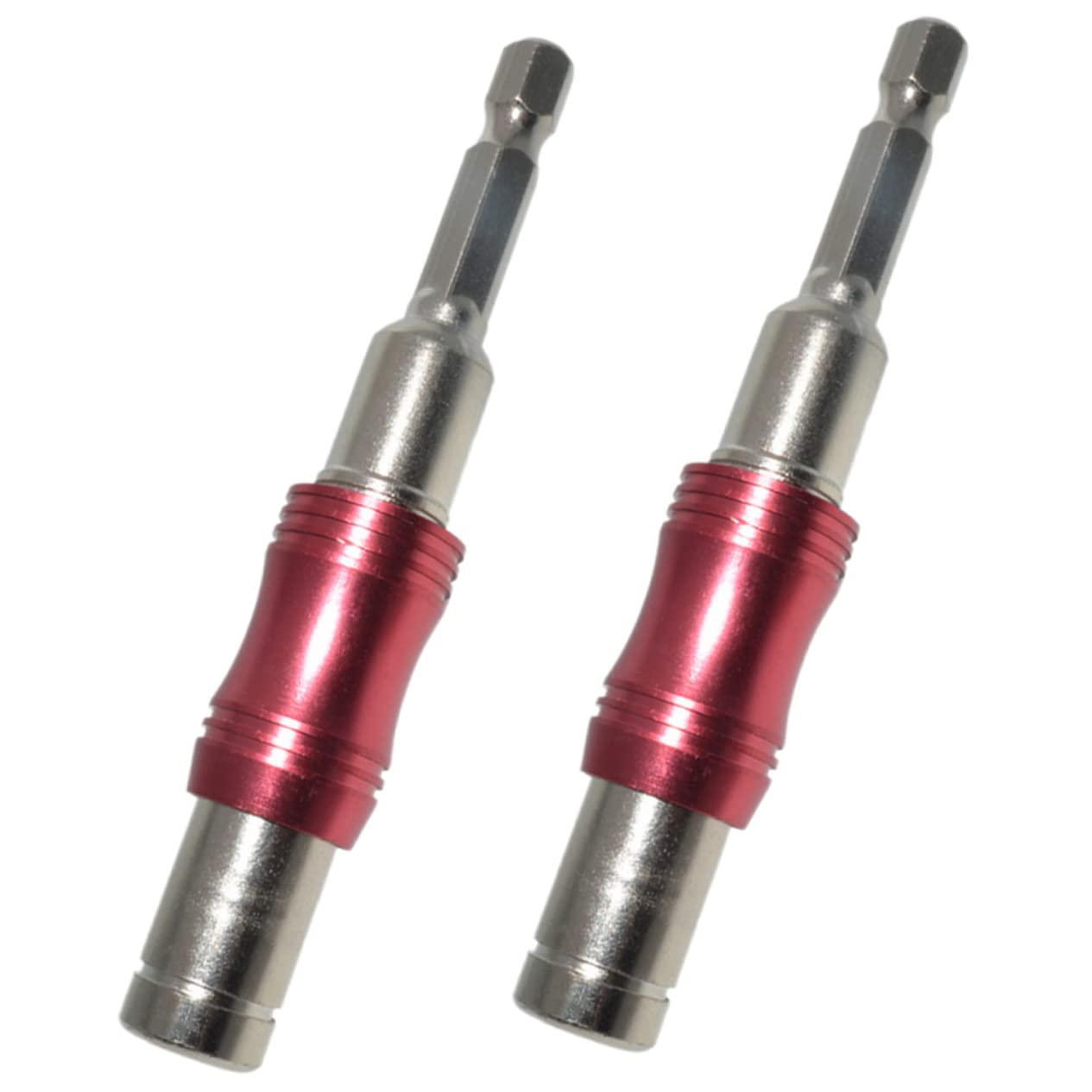 HOMSFOU 6 pezzi Portainserti Magnetico Pivotante con Prolunga Flessibile per Trapano Angolabile per Spazi Stretti e Giunzione Rapida per Punte Avvitatore