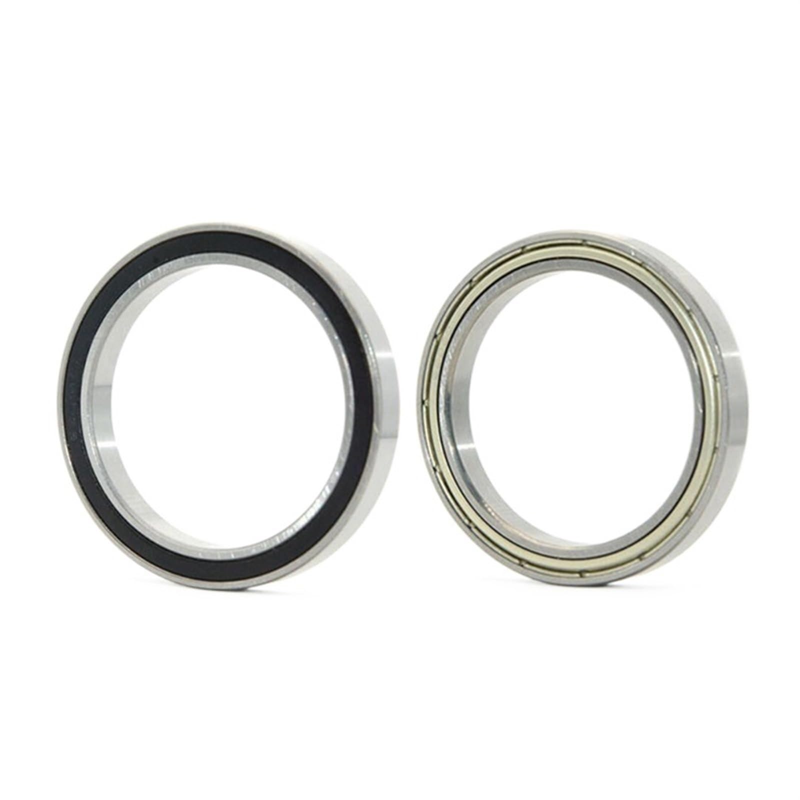 NOBIRTBSA 6808 ZZ 2RS ABEC-1 40x52x7mm Metric Thin Section Bearings with Corrosion Resistance(5PCS)