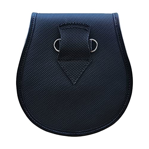 Scottish Kilt Leather Sporran | Handmade Premium Quality Real Leather | Kilt Accessories for Men | Perfect for Highland Wears2