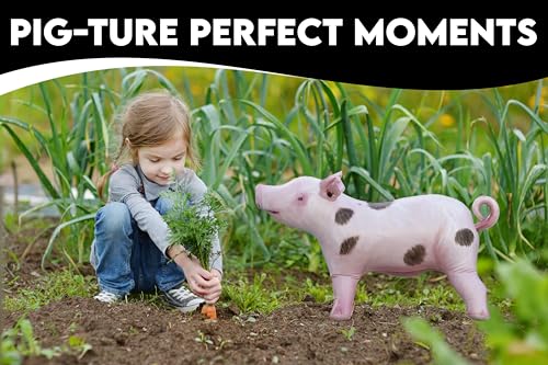 Image of Inflatable Pig, Decorations for Birthday Party Supplies Toy, Cowboy & Cowgirl Farm Theme Gifts, Blow Up Boar Decor, Inflables Para Fiestas Pig Balloon, Fun Decoy Pig Inflatable Party Decoration
