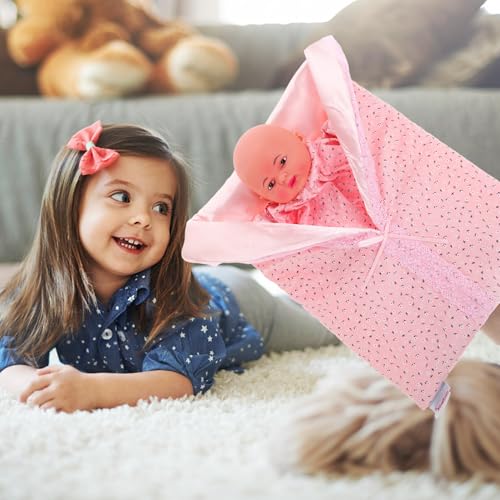 OFFIGAM 安?娃娃柔らかい手指人形 ちゃん用ぬいぐるみ 手作りリアル素材 快適な抱っこ遊び 新生児向け 設計