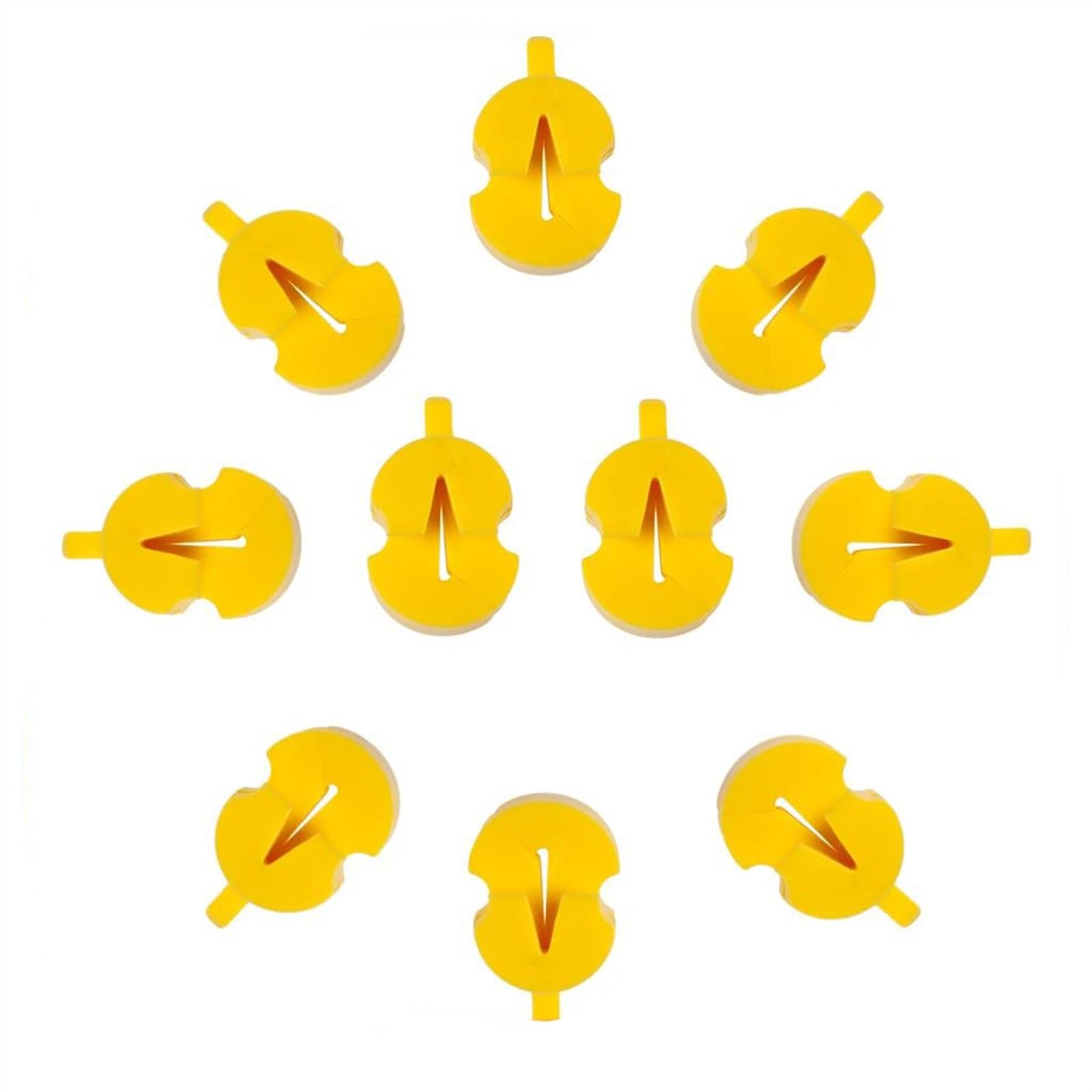 Accesorios para violín 10 Silenciadores De Goma Para Violín De Extracción Rápida Para Violín Acústico Violín Eléctrico Para Práctica Uso Por Parte De Violinistas