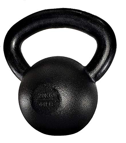 Kettlebell 20 Kg (1 Unidade) - Preto