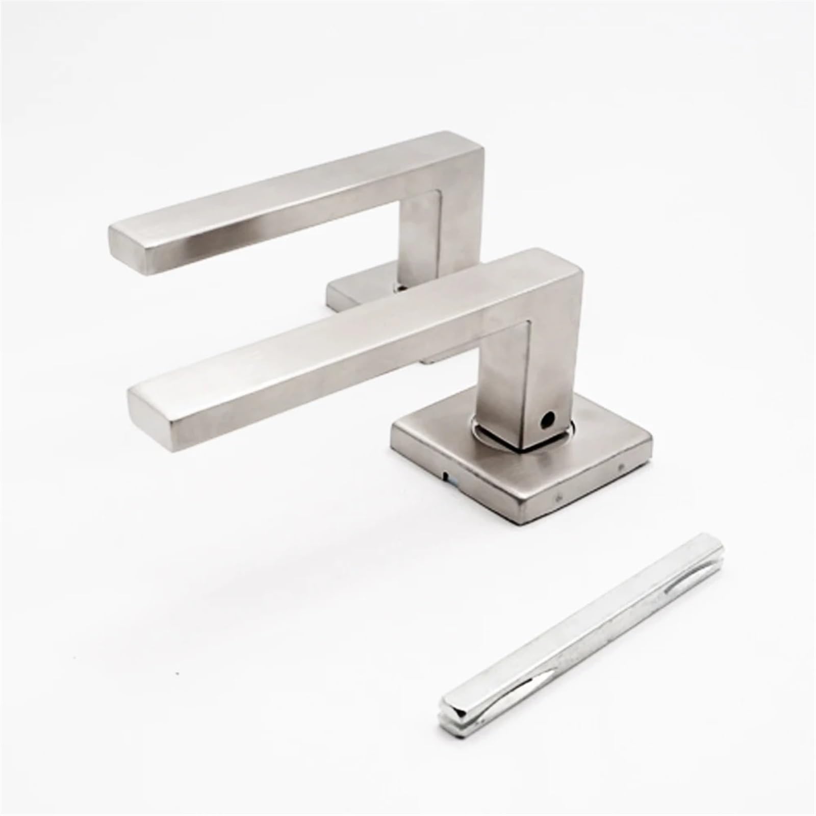 Poignée de porte à levier ergonomique et serrure intégrée haute fluidité