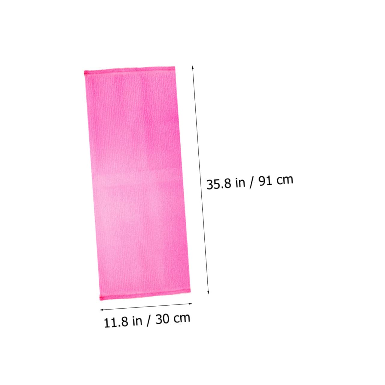 CLISPEED 4Pcs Exfoliating Back Scrubber Durable Bathing Body Washer for Men and Women Long for Easy Cleaning for Smooth Skin Shower