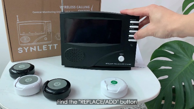 SYNLETT Wireless Calling System Nurse Call System Caregiver Pager
