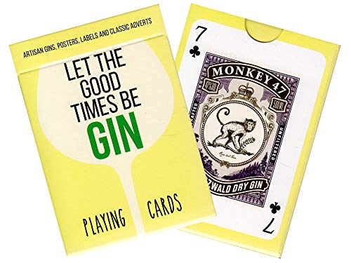 Gibsons P1682 Gin Playing Card