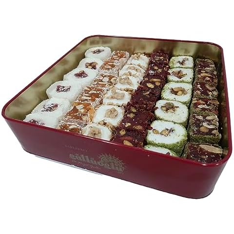 Gulluoglu Assorted Turkish Delight, Approx. 36-39 pieces (2.2 lb - 1000 gr), daily fresh shipment from Istanbul/Turkey Cover