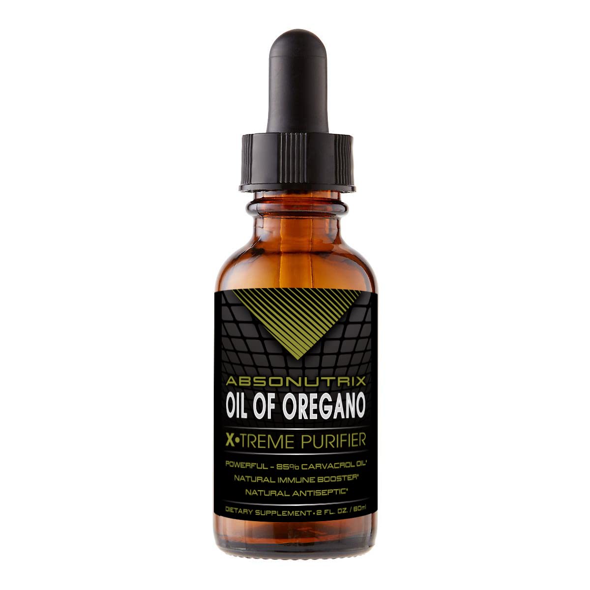 Oil of Oregano 43 mg, 540 Servings, 2 Oz Bottle, High Bioavailability, 85% Carvacrol Oil, Quick Absorption, Potent Ingredients, Cruelty-Free, Third-Party Tested, Non-GMO, Made in USA