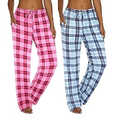 2 Pack_light Blue_pink Plaid