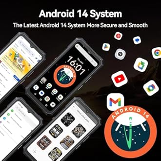 CUBOT King Kong X Rugged Smartphone 5G - 32GB+256GB Cell Phone, 10200mAh(33W) Battery, 6.58" FHD+1.85" Dual Display Rugged Phone Unlocked, 100MP Camera, 5G Dual SIM Android 14 Phones, NFC/GPS/OTG