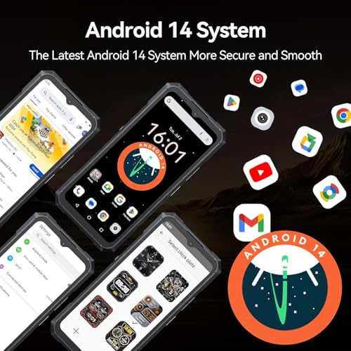 CUBOT King Kong X Rugged Smartphone 5G - 32GB+256GB Cell Phone, 10200mAh(33W) Battery, 6.58" FHD+1.85" Dual Display Rugged Phone Unlocked, 100MP Camera, 5G Dual SIM Android 14 Phones, NFC/GPS/OTG - Image 6
