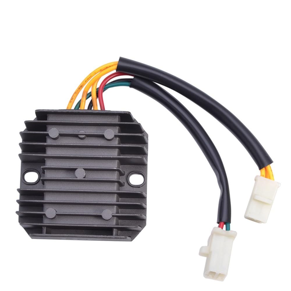 LVTFCO Rectificador regulador de Voltaje de Motocicleta Compatible con Honda CH150 CH125 CN250 CB450 XBR500S CB400N CB400N CB250N FT500 CB450N