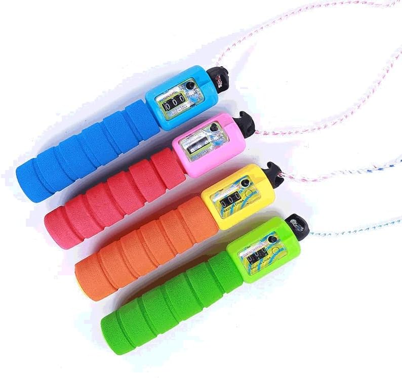 Colorful Plastic Skipping Rope Creativity Outdoor Fitness Exercise PVC Sturdy Smooth image 5