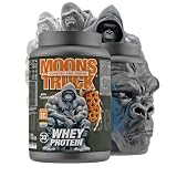 MOONSTRUCK Whey Protein con DigeZyme® Cookies & Dream 1kg – Proteine in Polvere 78% Purezza, 24g di Proteine a Porzione, per Massa Muscolare e Recupero
