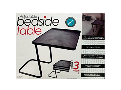 Kole Imports Multi-Purpose Adjustable Bedside Table