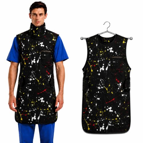 Image of 0.5mmpb Xray Lead Apron for Xray with Thyroid Shield Collar,Lead Gown,Dental Xray Shield
