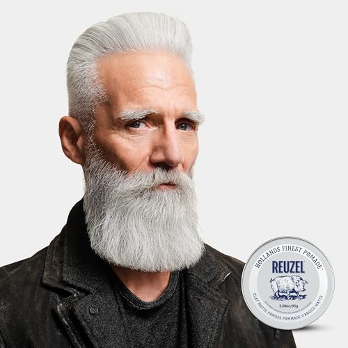 Pommade argile mate Reuzel 95g fixation moyenne effet naturel - 7