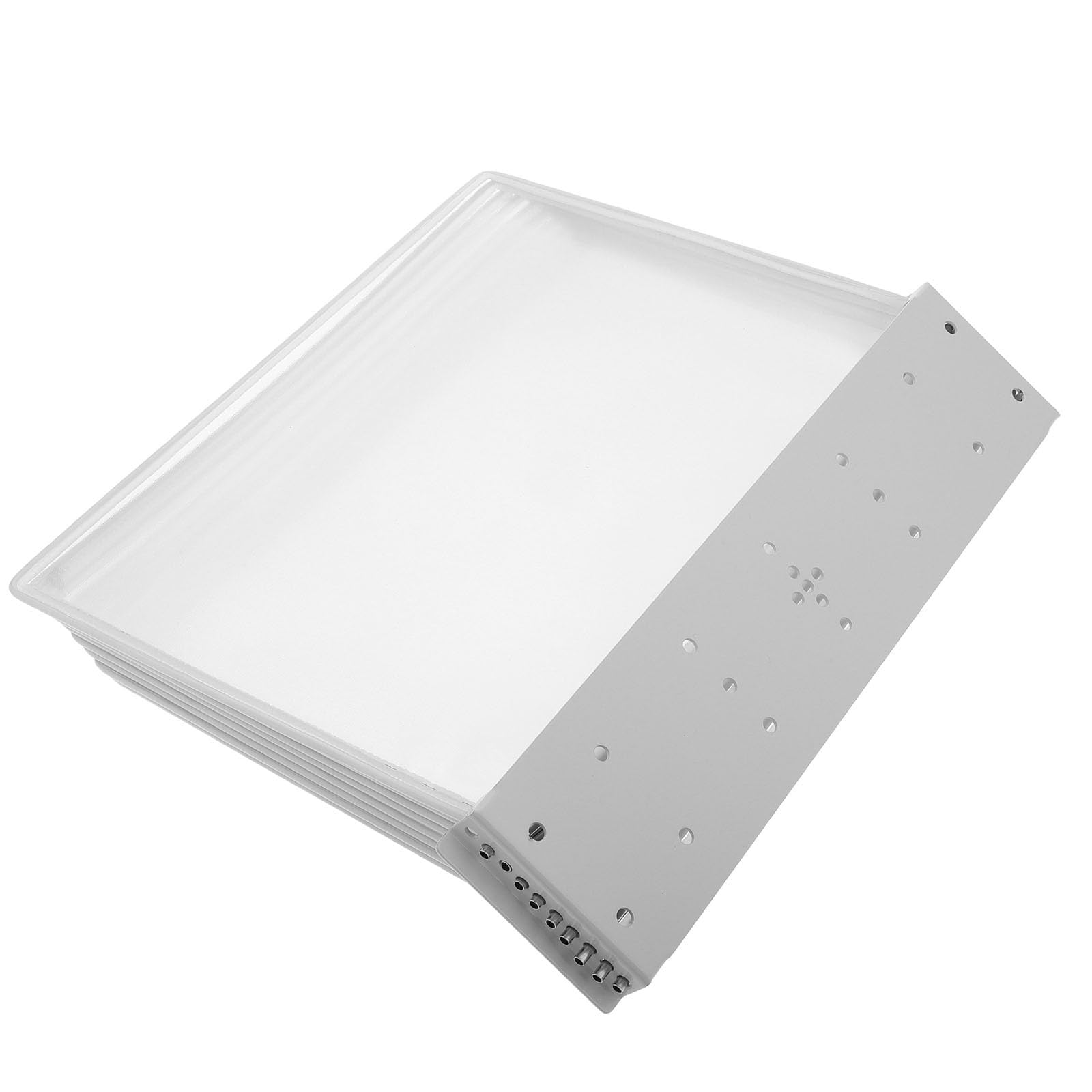 AYUWQZX Wall Display Unit, 10-Page Wall-Mounted Document Folder Display Rack A4 Storage Hang System
