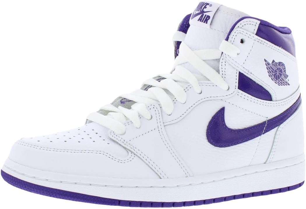 Women's Jordan 1 High OG Court Purple White/Court Purple (CD0461 151)