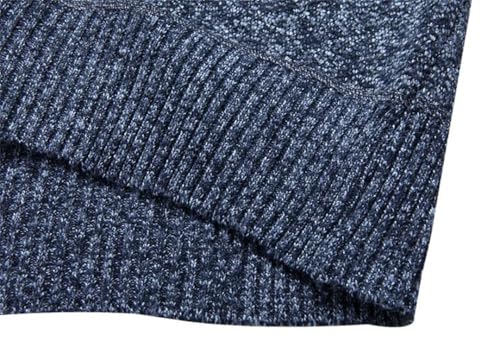 Men Cardigan Knitwear Sweatercoat Stand Collar Long Sleeve Zipper Sweaters4