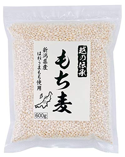 ［Amazon限定ブランド］越後製菓 越の伝承 もち麦 新潟県産はねうまもち 600g ×2袋