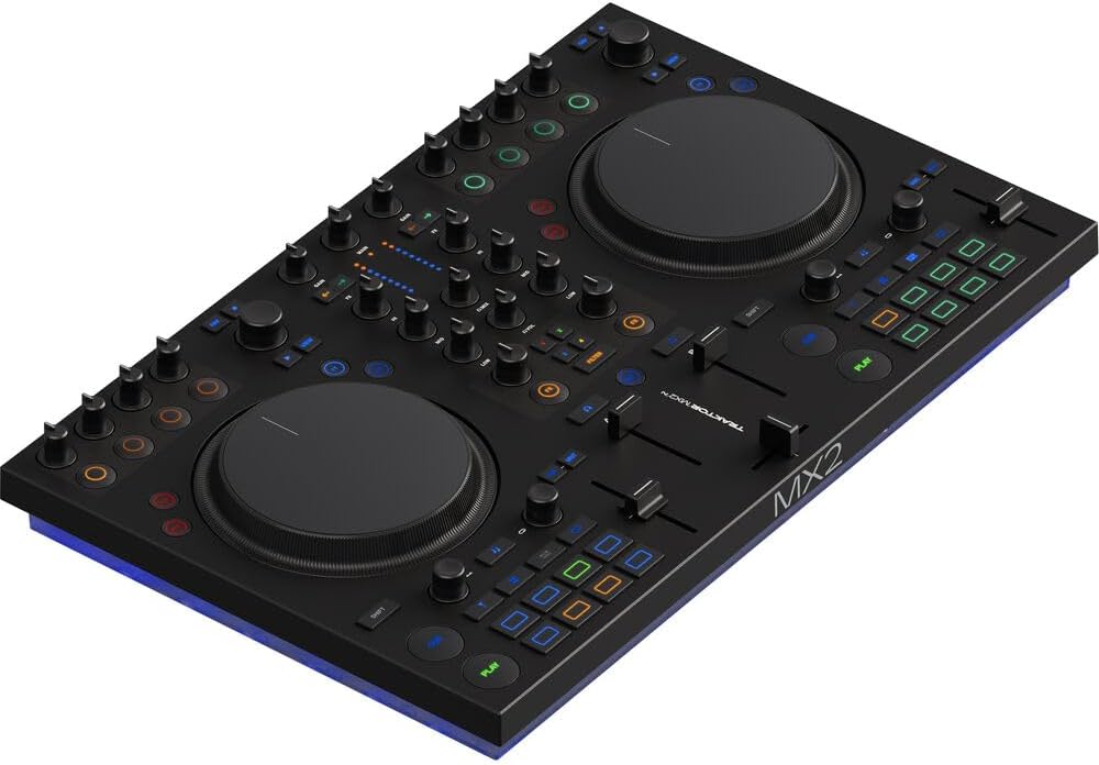 Native Instruments TRAKTOR MX2 Creative 2-Channel DJ Music Mixer Controller