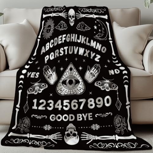 Globleland Manta de Flanela Gótica de Adivinación