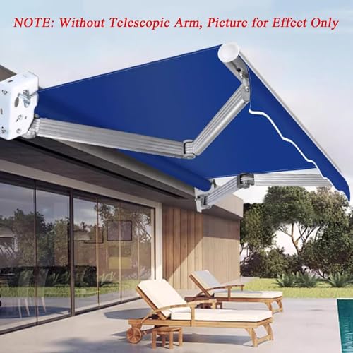 Toile pour auvent de patio rétractable 2x2m抗UV耐用
