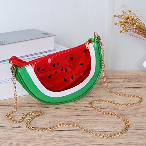 LuOEM – Bolsas a tiracolo transparentes de poliuretano estilo fruta à prova d'água