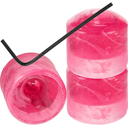 FOMIYES Music 3pcs Transparent Guitar Knobs Plastic Potentiometer Control Knob with Wrench for Electric Guita, Set of 4 Bass Guitar Bass Guitar Bass Guitar Bass Guitar